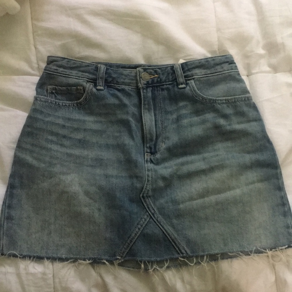 Hollister denim skirt